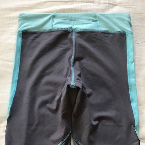 CHAMPION C9 Blue/Green Gray Crop Leggings Sz M - Picture 5 of 9